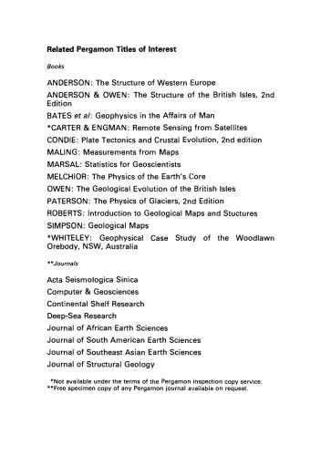 ﻿ژئوفیزیک کاربردی برای زمین شناسان و مهندسان. عناصر اکتشاف ژئوفیزیک