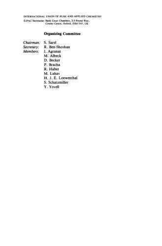 ﻿سنتز آلی-2. سخنرانی های عمومی ارائه شده در دومین سمپوزیوم بین المللی سنتز آلی