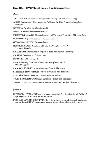 ﻿نظم ساختاری در پلیمرها. سخنرانی های ارائه شده در همایش بین المللی ماکرومولکول ها ، فلورانس ، ایتالیا ، 7-12 سپتامبر 1980