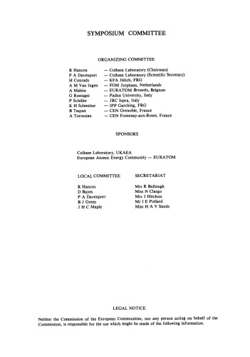 ﻿فناوری فیوژن 1980. مجموعه مقالات یازدهمین سمپوزیوم، مدارس امتحانی، آکسفورد، انگلستان، 15–19 سپتامبر 1980