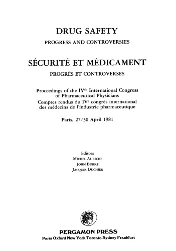 ﻿ایمنی دارو پیشرفت ها و اختلافات