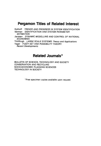 ﻿تحقیقات سیستم در مراقبت های بهداشتی ، بیوسیبرنتیک و اکولوژی. مجموعه مقالات کنگره بین المللی تحقیقات سیستم های کاربردی و سایبرنتیک