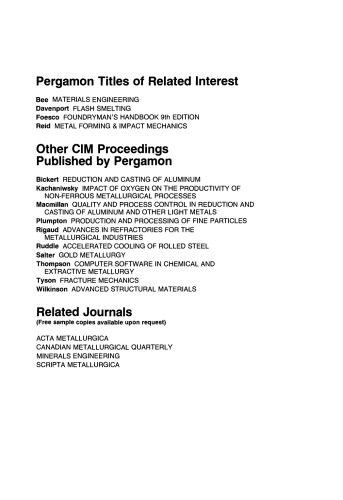 ﻿نورد مستقیم و شارژ گرم سطلهای بازیگران رشته ای. مجموعه مقالات انجمن متالورژی موسسه کانادایی معدن و متالورژی