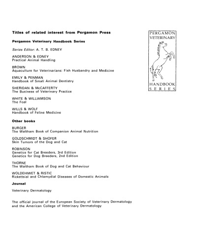 کتاب راهنمای اضطراری دهان و دندان حیوانات کوچک