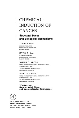 ﻿سرطان زاهای طبیعی، فلزی، فیبر و ماکرو مولکولی. پایه های ساختاری و مکانیسم های بیولوژیکی