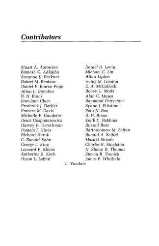 کنترل تکثیر سلول های حیوانی. جلد اول