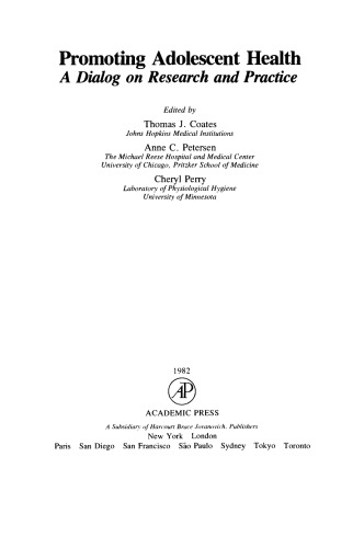 ارتقا. سلامت نوجوانان. گفتگوی تحقیق و عمل