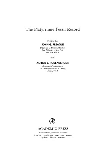 پرونده فسیل Platyrrhine