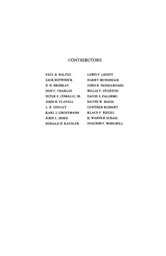 ﻿روانشناسی رشد و توسعه زندگی. تحقیق و نظریه