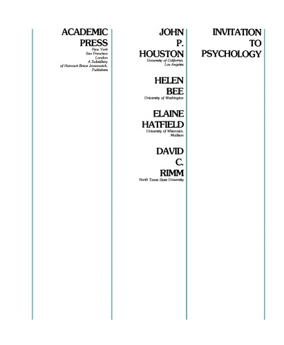 دعوت به روانشناسی