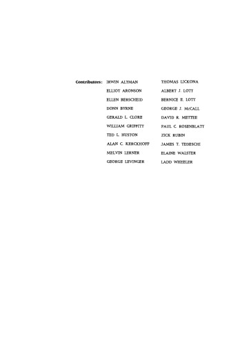 ﻿مبانی جذابیت بین فردی