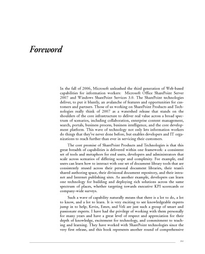 Microsoft Share: Point 2007 Technologies. برنامه ریزی ، طراحی و اجرا