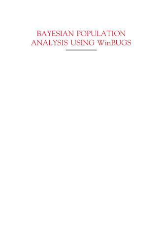 تجزیه و تحلیل جمعیت بیزی با استفاده از Win: BUGS. دیدگاه سلسله مراتبی