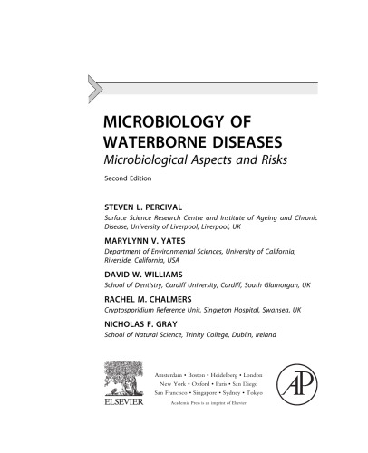 میکروبیولوژی بیماریهای آب درمانی. معیارها و ریسک های میکروبیولوژیک