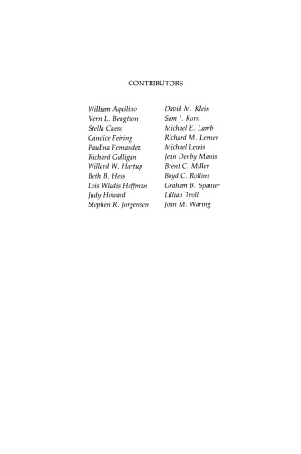 ﻿تأثیرات کودک بر تعامل زناشویی و خانوادگی. چشم انداز طول عمر