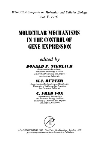 ﻿مکانیسم های مولکولی در کنترل بیان ژن