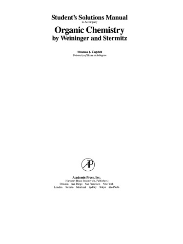 ﻿راه حل های دانش آموزی برای همراهی شیمی آلی