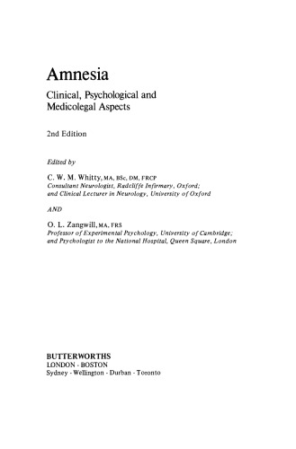 فراموشی جنبه های بالینی ، روانشناختی و دارویی