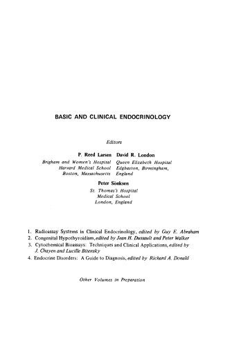 اختلالات غدد درون ریز. راهنمای تشخیص