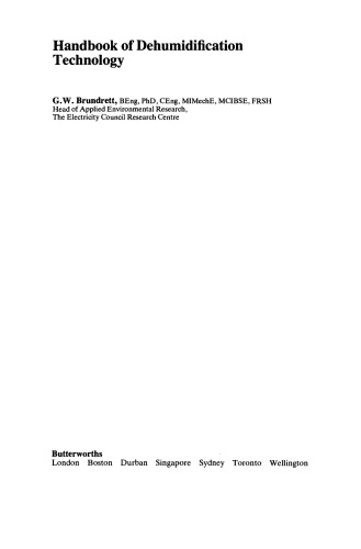 ﻿کتاب راهنمای فناوری رطوبت زدایی