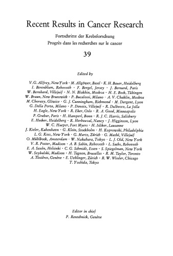 ﻿مشکلات فعلی در اپیدمیولوژی سرطان و لنفوم ها. نتایج اخیر در تحقیقات سرطان