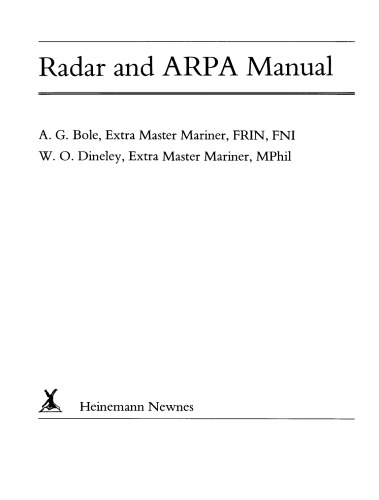 کتابچه راهنمای کاربر Radar and ARPA