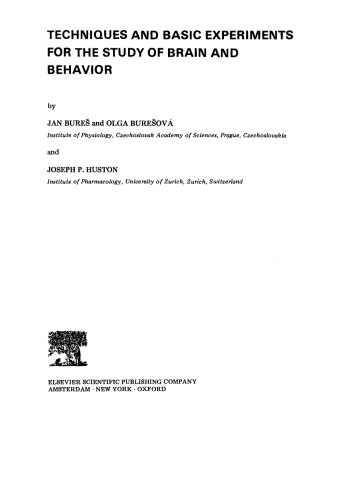 تکنیک ها و تجربیات اساسی برای مطالعه مغز و رفتار