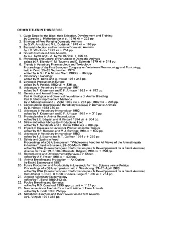 ﻿بیوتکنولوژی حیوانی و کیفیت تولید گوشت. مقالات ارائه شده در کارگاه OECD که در مله، بلژیک، 7 تا 9 نوامبر، 1990 برگزار شد