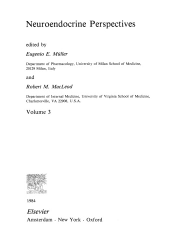 ﻿دیدگاه های نورواندوکرین. جلد 3