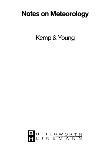 یادداشت هایی در مورد هواشناسی