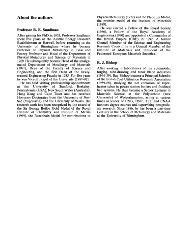 فلزات و مواد. علوم ، فرایندها ، برنامه ها