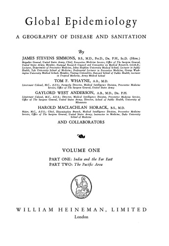 ﻿هند و خاور دور. جغرافیای بیماری و بهداشت