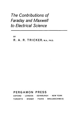 ﻿سهم فارادی و ماکسول در علم برق