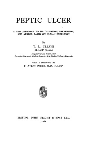 ﻿زخم معده رویکردی جدید در علت ، پیشگیری و دستگیری آن ، براساس تکامل انسان