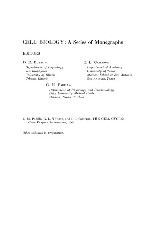 چرخه سلولی. فعل و انفعالات ژن - آنزیم