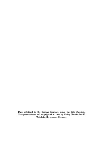 ﻿واکنش های حمل و نقل شیمیایی