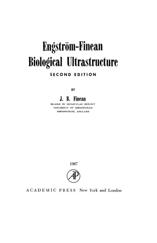 زیر ساخت زیستی Engström-Finean