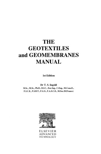 ﻿کتاب ژئوتکستایل و ژئوممبران