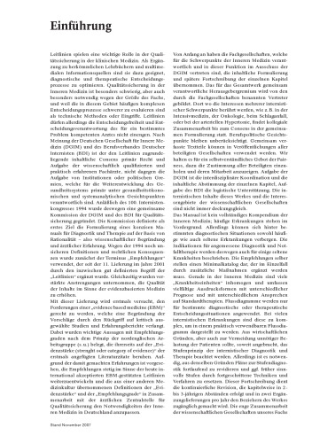 تشخیص عقلانی و درمان در طب داخلی. انجمن پزشکی داخلی آلمان با همکاری انجمن حرفه ای متخصصان داخلی آلمان