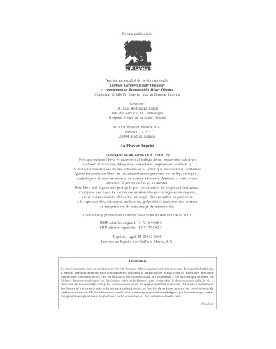 تصویربرداری تشخیصی و قلبی عروقی بالینی. مکمل معاهده قلب و عروق براونوالد