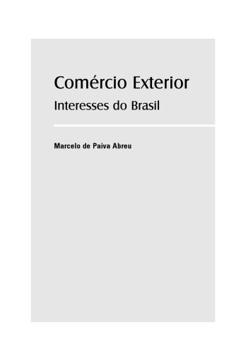 تجارت خارجی: Interests Do Brasil