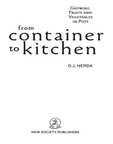﻿از ظرف تا آشپزخانه: پرورش میوه ها و سبزیجات در گلدان