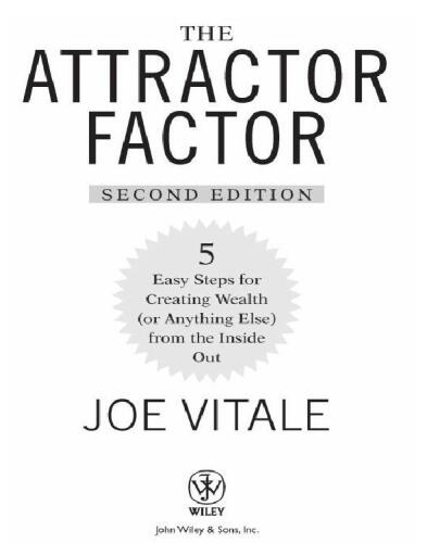 ﻿The Attractor Factor: 5 مرحله آسان برای ایجاد ثروت
