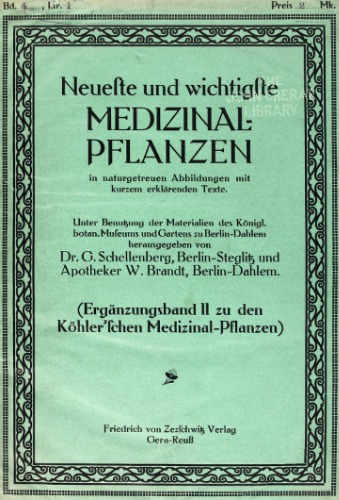 گیاهان دارویی کوهلر، جلد. 4