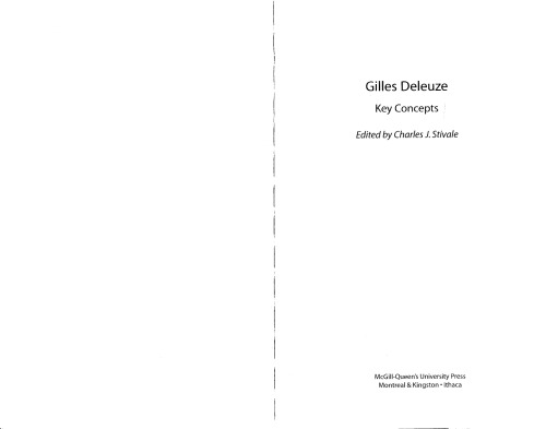 ﻿ژیل دلوز: مفاهیم کلیدی