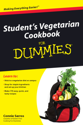 ﻿کتاب آشپزی گیاهی دانش آموزی برای آدمک ها