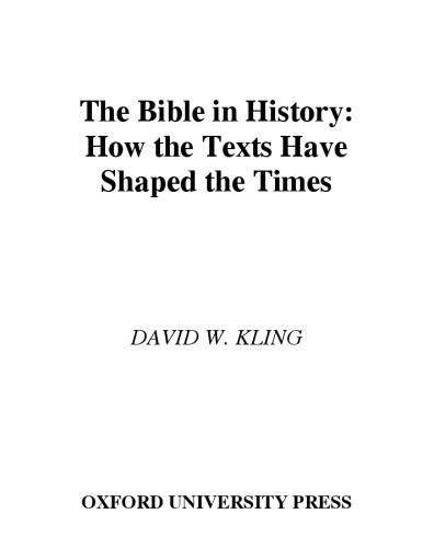﻿کتاب مقدس در تاریخ: چگونه متون زمان را شکل داده اند