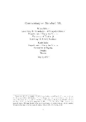 تفسیر در مورد استاندارد ML
