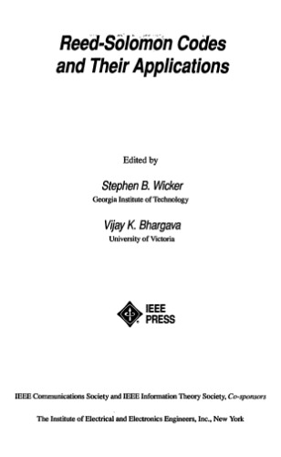 ﻿کدهای Reed-Solomon و کاربردهای آنها