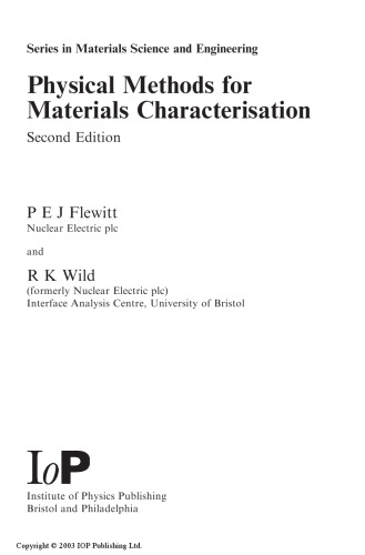 روشهای فیزیکی برای توصیف مواد